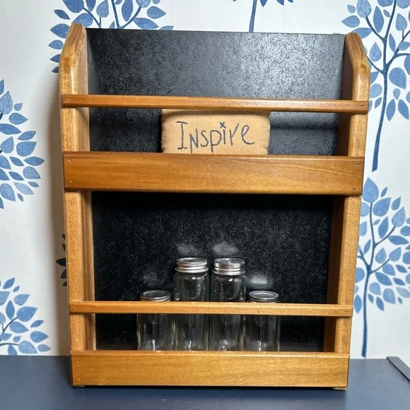 Vintage Wooden Spice Rack - Picture 8 of 10
